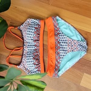 NEW Women's Prana Swim Suit with Board Shorts